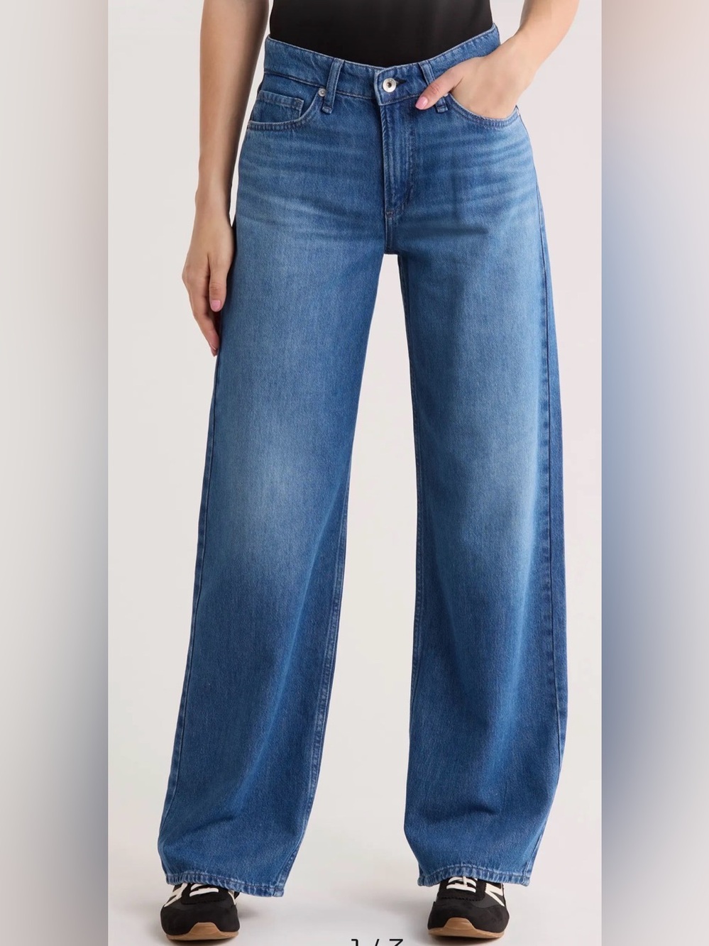 Rag & Bone Lori Wide Leg Jean - Blue